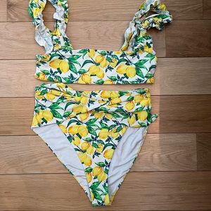 ONIA WE WORE WHAT LEMON BIKINI